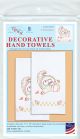 Jack Dempsey Stamped Decorative Hand Towel Pair 17 Inch X28 Inch Cornucopia
