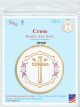 Jack Dempsey Stamped Hoop Kits 6Inch Cross