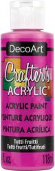 Crafter s Acrylic All Purpose Paint 4oz Tutti Fruitti Pink