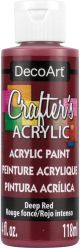 Crafter s Acrylic All Purpose Paint 4oz Deep Red