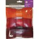 Dimensions Feltworks Roving Trio Pack 1.58oz Orange Red