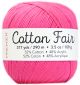 Premier Yarns Cotton Fair Solid Yarn Bright Pink 1 Pack of 1 Skein