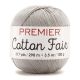 Premier Yarns Cotton Fair Solid Yarn Silver 1 Pack of 1Skeins