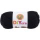 Lion Brand DIYarn Black 1 Pack 1 Skein