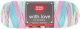 Red Heart With Love YarnCandy Stripe 1 Pack of 1 Skein