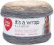 Red Heart Its A Wrap Rainbow YarnFoggy 1 Pack of 1 Skein