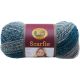 Lion Brand Scarfie Yarn Teal and Silver 1 pack of 1 Skein