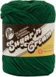 Lily Sugar n Cream Yarn Solids Dark Pine 1 Pack of 1 Skein