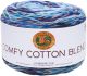 Lion Brand Comfy Cotton Blend Yarn Ocean Breeze 1 pack 1 Skein