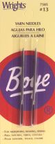 Boye Steel Yarn Needles Size 13 2 Per Pkg 1 Pack of 2 Piece