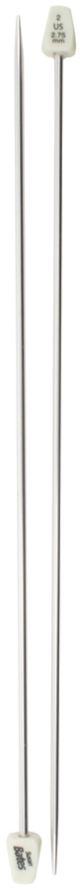 Silvalume Single Point Knitting Needles 10 inch Size 2 2.75mm