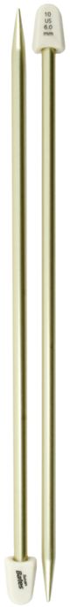 Silvalume Single Point Knitting Needles 14 Inch Size 10 Per 6mm
