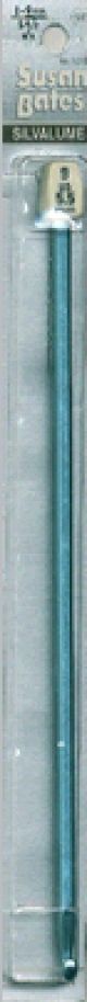 Silvalume Aluminum Afghan Crochet Hook 10 Inch Size I9 Per 5.5mm