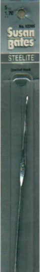 Susan Bates Steelite Crochet Hook 5 Inch Size 5 Per 1.7mm