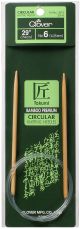 Takumi Bamboo Circular Knitting Needles 29 inch Size 6 4mm