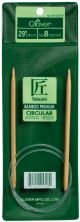 Takumi Bamboo Circular Knitting Needles 29 inch Size 8 5mm