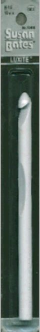 Susan Bates Luxite Plastic Crochet Hook Size N15 Per 10Mm 6 Inch