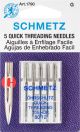 Schmetz Quick Self Threading Machine Needles Size 12 80 5 Per Pkg