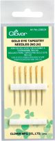 Clover Gold Eye Tapestry Needles Size 24 6 Per Pkg