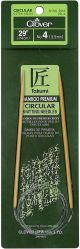 Takumi Bamboo Circular Knitting Needles 29 Inch Size 4per3.5mm