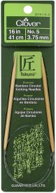 Takumi Bamboo Circular Knitting Needles 16 Inch Size 5 Per 3.75mm
