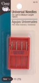Dritz Universal Machine Needles 4 Per Pkg Size 11 75