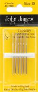 John James Hand Needles Size 18 6 Per Pkg