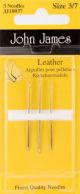 John James Leather Hand Needles Size 3 7 3 Per Pkg