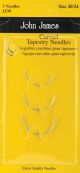 John James Curved Tapestry Hand Needles Size 20per24 3 Per Pkg