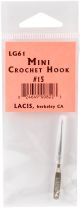 Lacis Mini Crochet Hook 2.25 inch 15