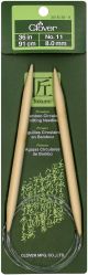Takumi Bamboo Circular Knitting Needles 36 inch Size 11 8mm