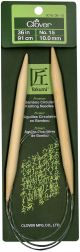 Takumi Bamboo Circular Knitting Needles 36 Inch Size 15 Per 10mm