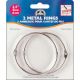 DMC Metal Rings 2.5 inch 2 Per Pkg