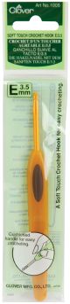 Clover Soft Touch Crochet Hook Size E4per3.5mm