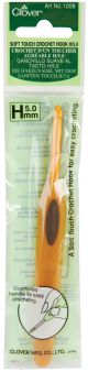 Clover Soft Touch Crochet HookSize H8 5mm