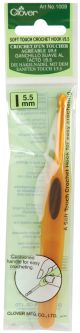 Clover Soft Touch Crochet HookSize I9 5.5Mm