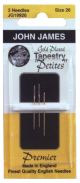 John James Gold Tapestry Petites Hand Needles Size 26 3 Per Pkg