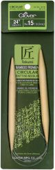 Takumi Bamboo Circular Knitting Needles 24 Inch Size 1 Size 1510mm
