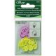 Clover Quick Locking Stitch Markers Large 12 Per Pkg