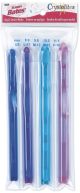 Crystalites Acrylic Crochet Hook Set Sizes L11 To