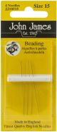 John James Beading Hand NeedlesSize 15 8 Per Pkg