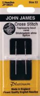 John James Platinum Tapestry Hand Needles Size 22 2 Per Pkg
