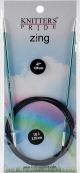 Knitter s Pride Zing Fixed Circular Needles 47 inch Size 3 3.25mm