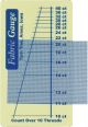 Yarn Tree Fabric Gauge 2 Inch x3.5 Inch 1 Pack of 1 Skein