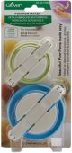 Clover Pom Pom Makers Large 2.5 inch and 3.375 inch 2 Per Pkg