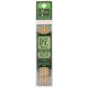 Takumi Bamboo Double Point Knitting Needles 5inches 5 Per PkgSize 5 3.75mm