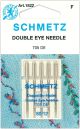 Schmetz Double Eye Machine Needles Size 12per80 5 Per Pkg