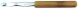 Susan Bates Bamboo Handle Silvalume Head Crochet Hook 5.5 inch Size M13 9mm