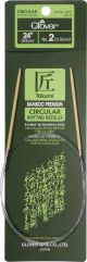 Takumi Bamboo Circular Knitting Needles 24 inch Size 2 2.75mm