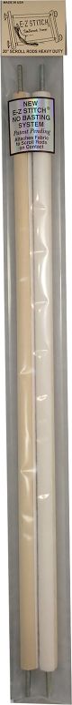 EZ Stitch Scroll Rods 20inchesHeavyDuty .625inches